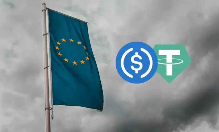 EU規制によりテザー（USDT）とサークルUSD（USDC）のバランスが変化