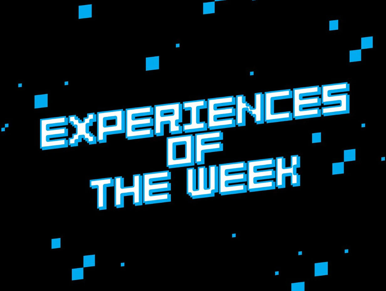 Captura de pantalla de las Experiencias Sandbox de la Semana tomadas de la cuenta oficial de The Sandbox X (anteriormente Twitter).