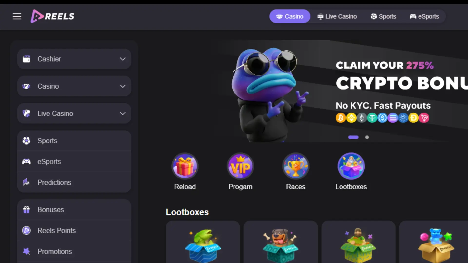 reels.io dashboard (1)