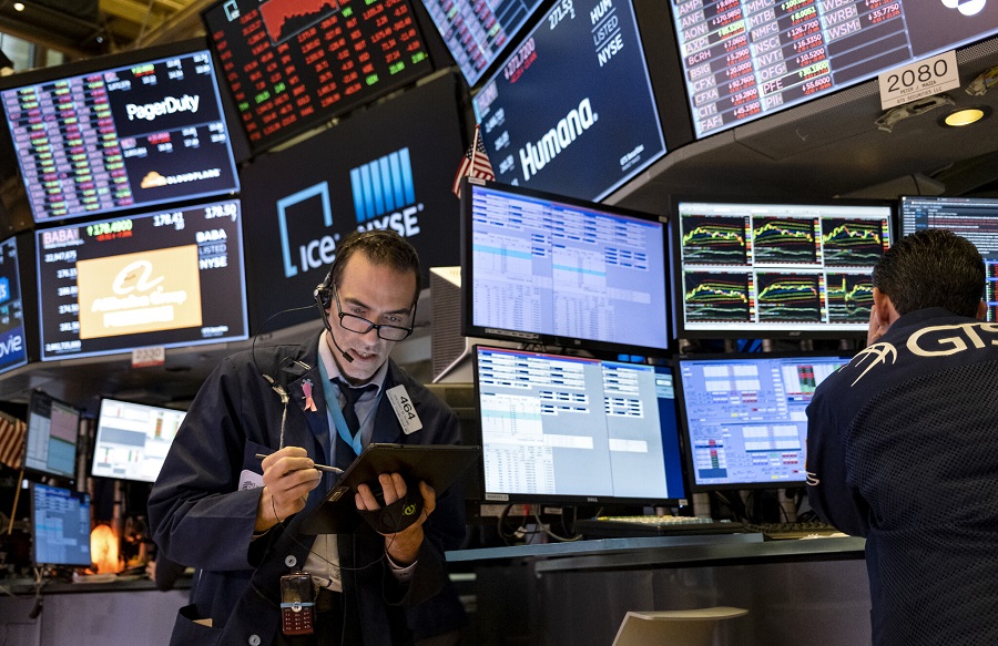 Market recovery stalls with U.S. stocks in red - And Bitcoin?