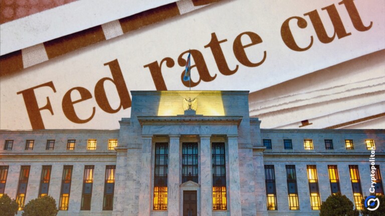 Federal Reserve cuts interest rates.