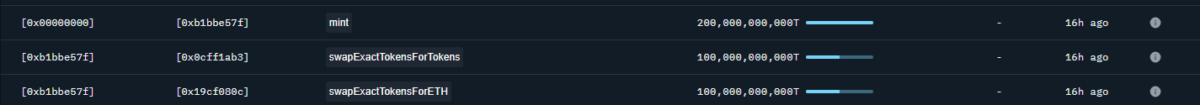 SUN tokens were minted and swapped in two transactions, crashing the asset to zero.