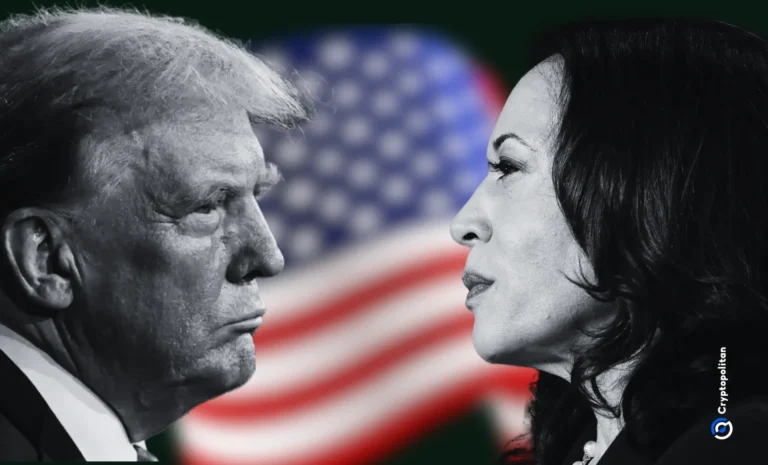 As probabilidades de Trump vencer a eleição atingiram um recorde de 30,1% contra Harris, segundo a Polymarket