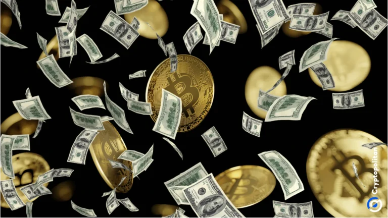 图片展示了 bitcoin 与传统货币的对比。