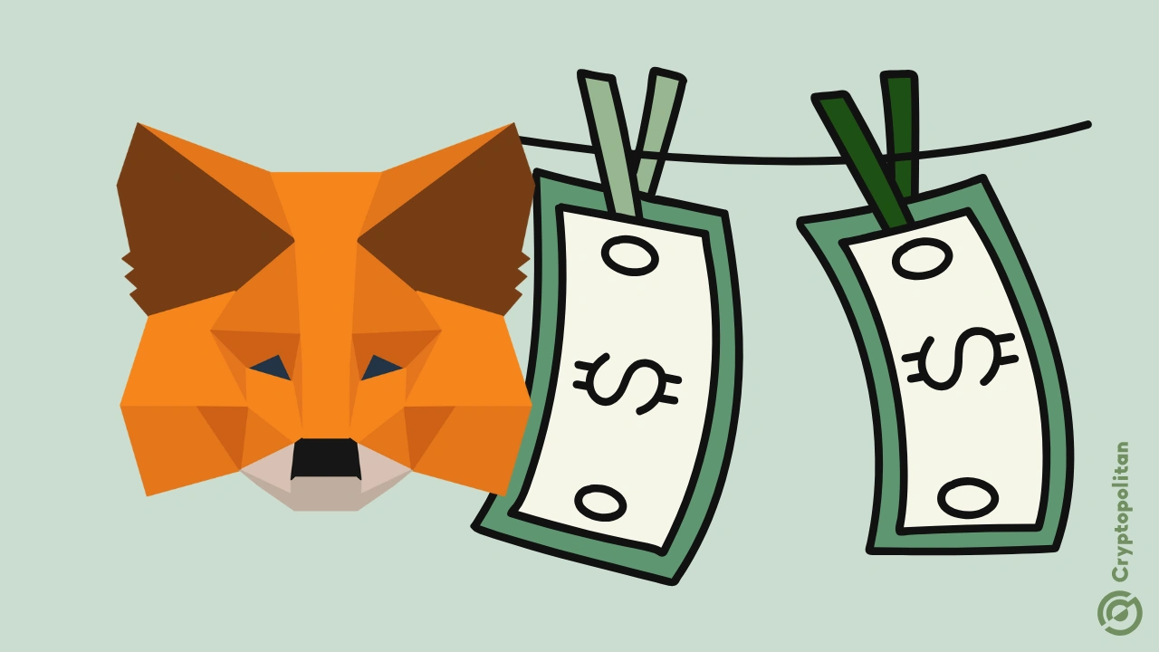 朝鲜民主主义人民共和国(DPRK)的dent地址通过 MetaMask 交换了 20 万美元,这看起来像是一次加密货币洗钱测试。