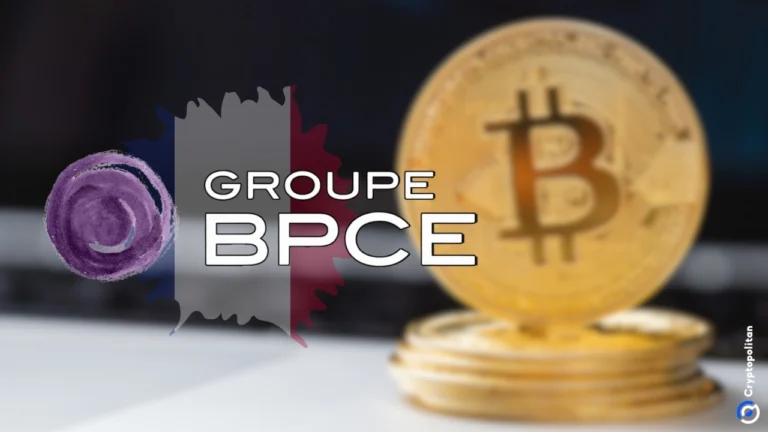 BPCE集团、法国国旗和 Bitcoin