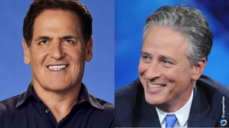 Mark Cuban klärt den Komiker Jon Stewart über Kryptowährungen auf