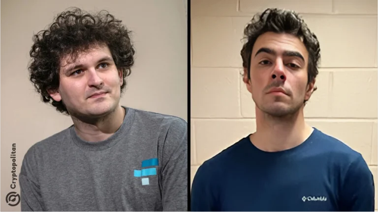 Fotoraster von Sam Bankman-Fried von FTX und Luigi Mangione, dem mutmaßlichen Schützen des CEO der UnitedHealth Group