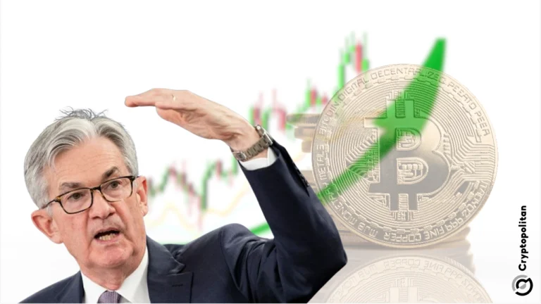 Jerome Powell Bitcoin rising