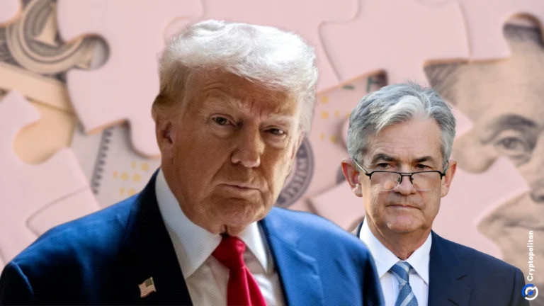 President Trump and Jerome Powell