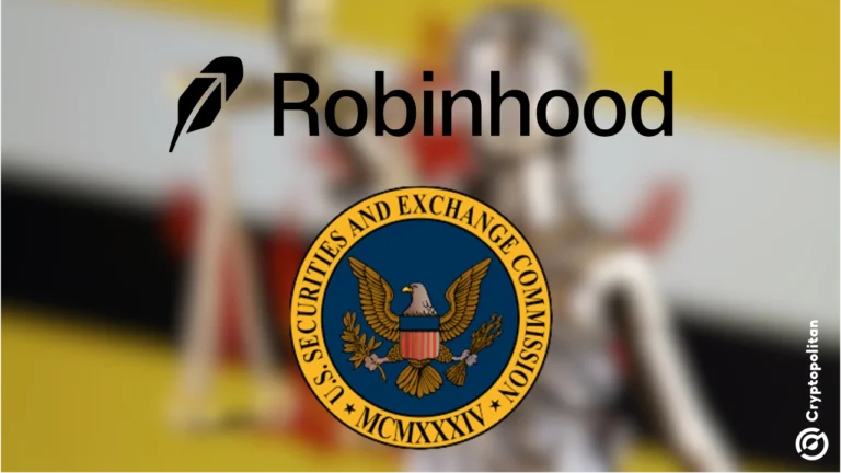 La SEC pone fin a la investigación sobre la criptomoneda Robinhood.