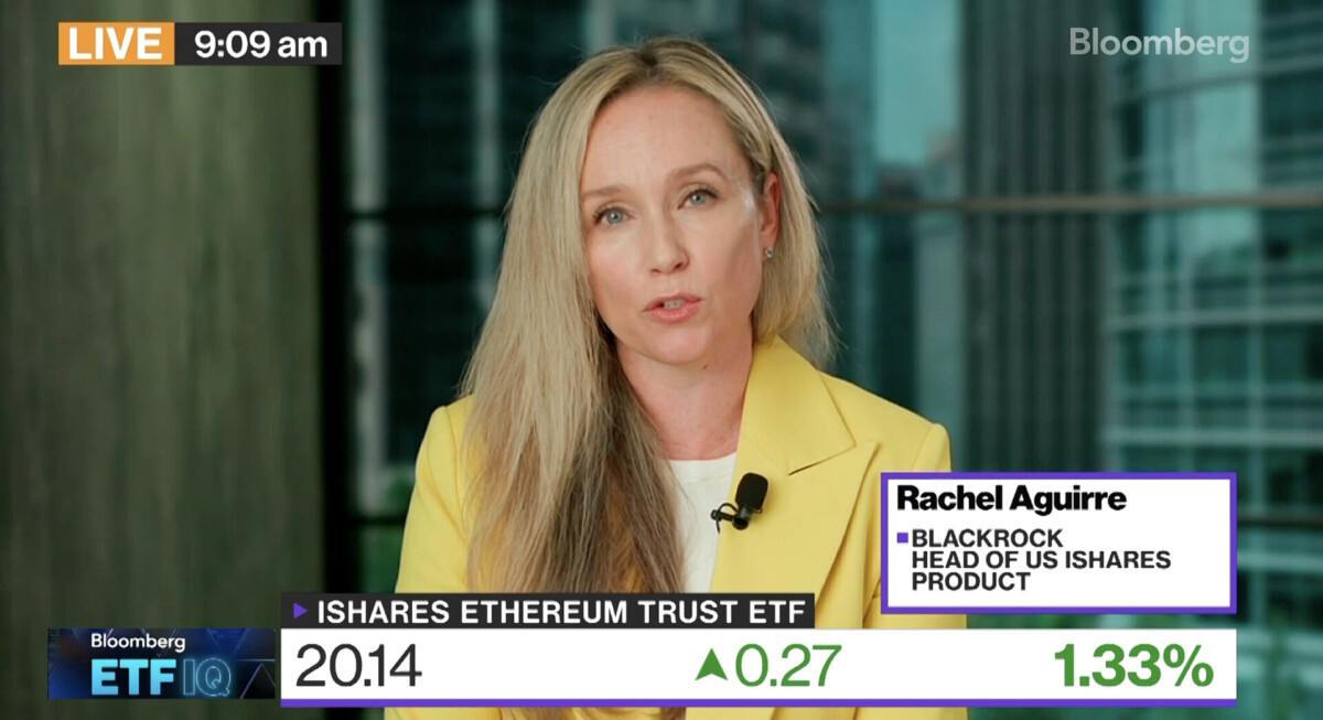 BlackRock Head of US iShares Product Rachel Aguirre on Bloomberg TV