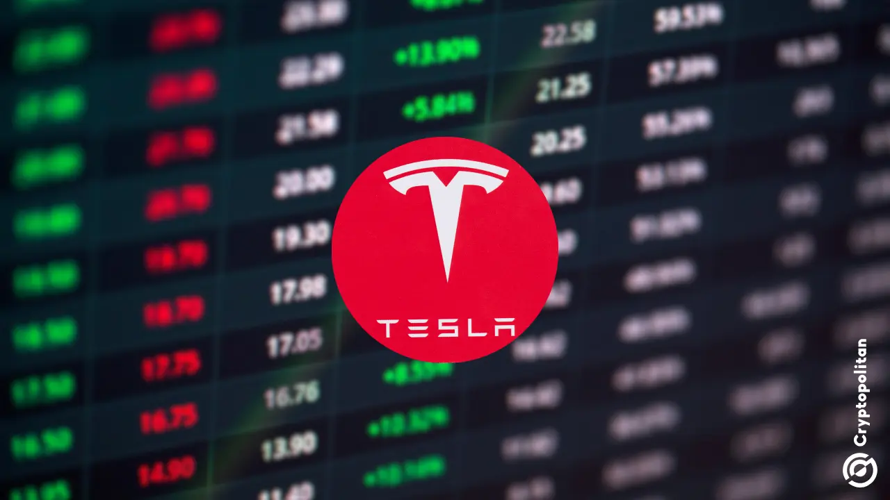Tesla stock heads for strongest monthly close since January