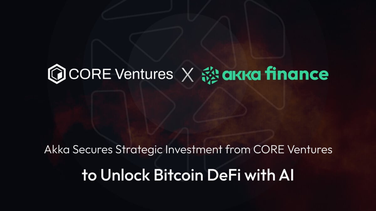 Akka Finance assicura un investimento strategico da Core Ventures per ...