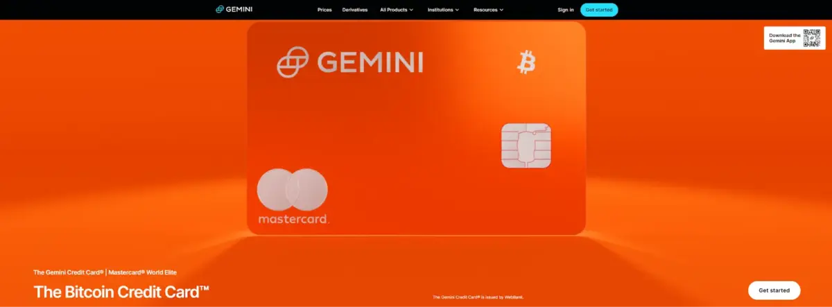 Screenshot della homepage di Gemini, uno scambio con interfaccia utente intuitiva per principianti
