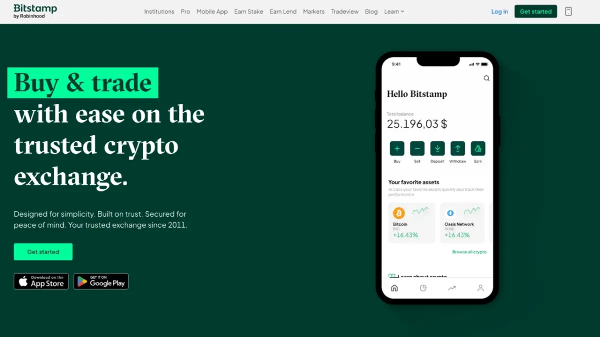 Bitstamp-Website
