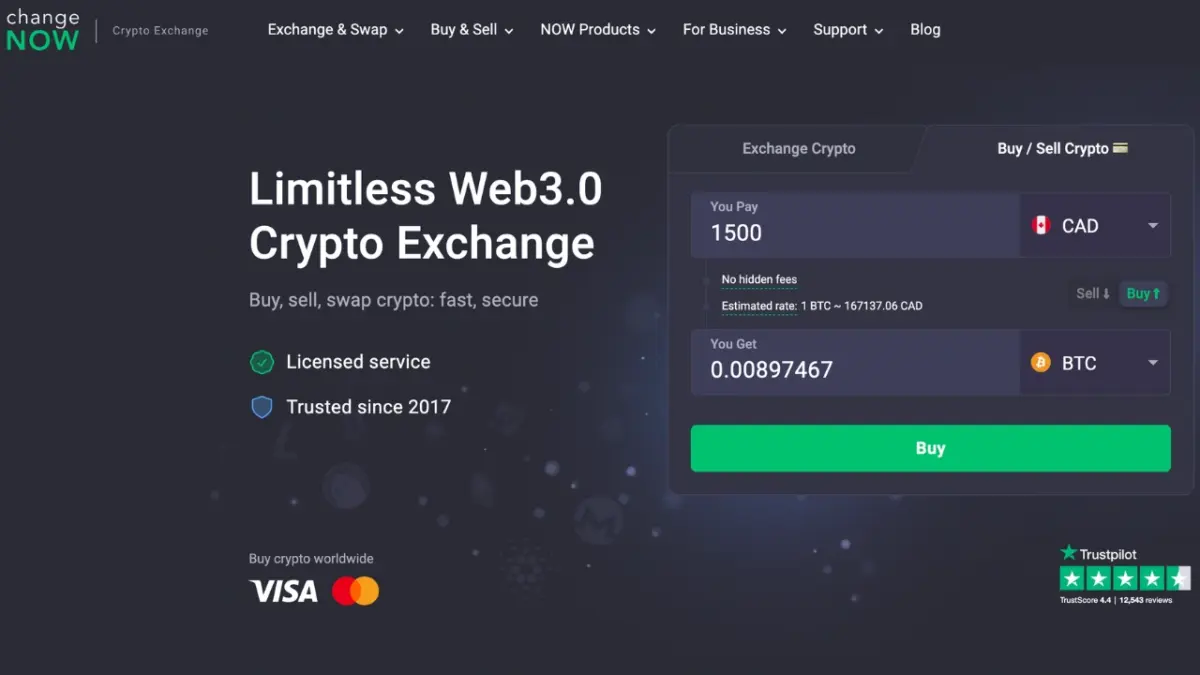 ChangeNOW-Website
