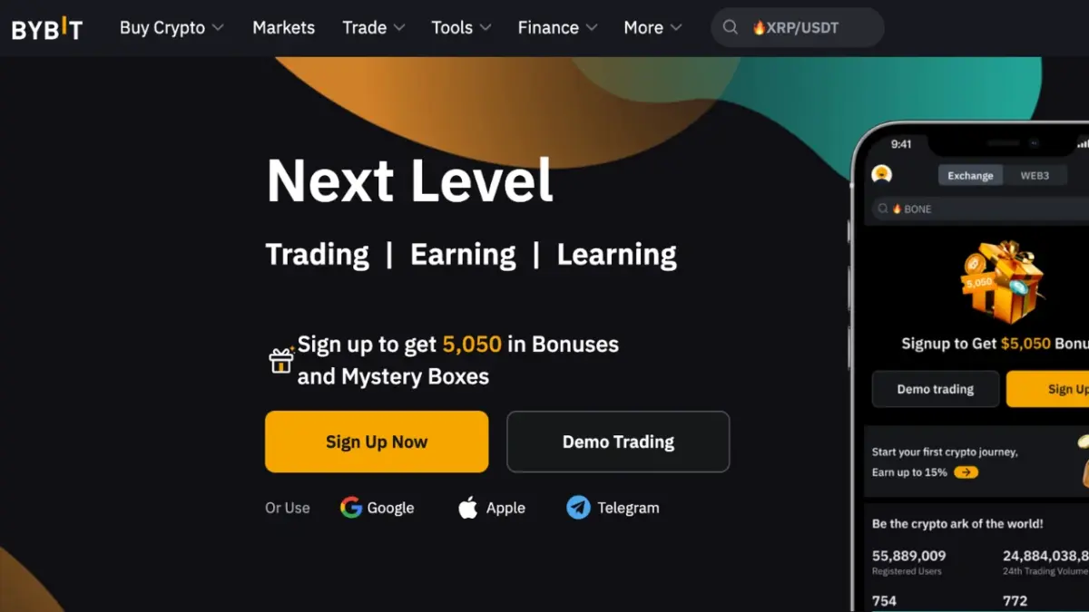 Bybit-Website