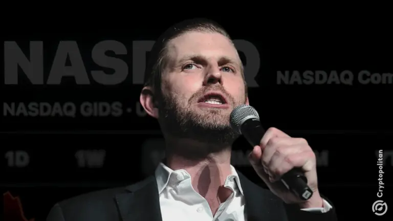 에릭 트럼프, 나스닥 개장 벨 울려 예정… ALT5 Sigma, WLFI에 15억 달러 투자