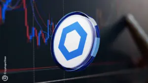 LINK reaches three-month high on peak community sentiment.