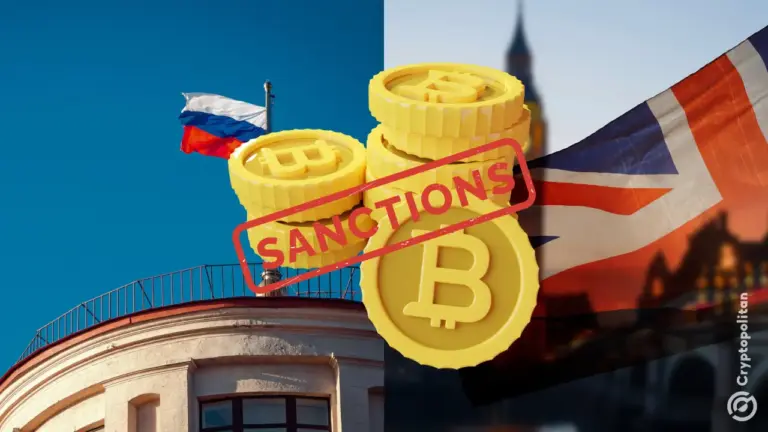Reino Unido sanciona redes de criptomoedas ligadas à Rússia