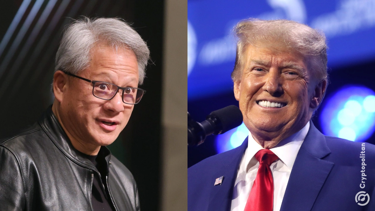 Trump dice que quería un recorte del 20% de las ventas de Nvidia en China, pero Jensen Huang le rogó que le diera el 15%