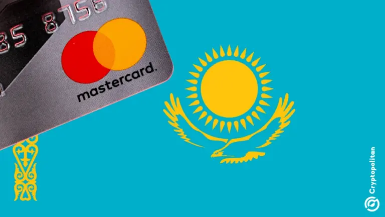 카자흐스탄은 마스터카드와 함께 암호화폐 카드를 시험 운영하고 있습니다
