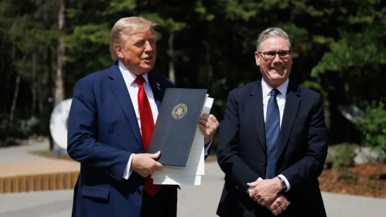 Trump, Starmer hold trade, tech and security talks at Chequers