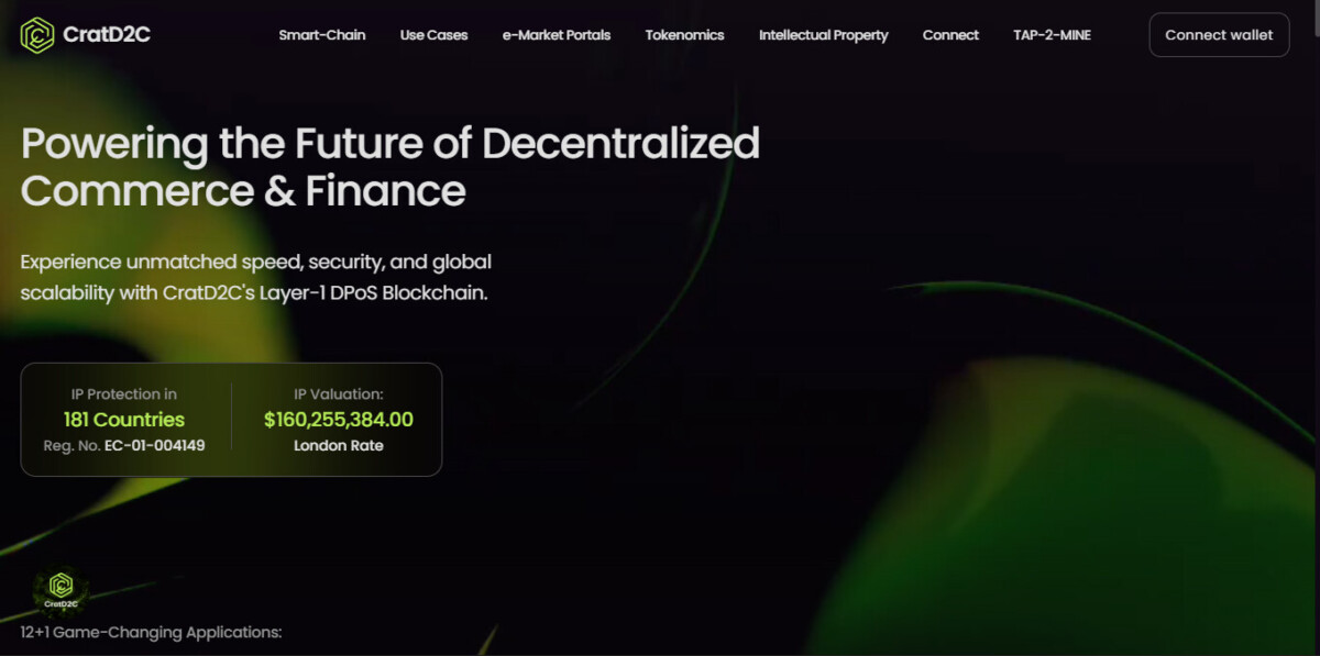 Análisis de la cadena de bloques CratD2C: un análisis profundo del token CRAT y la arquitectura de capa 1.