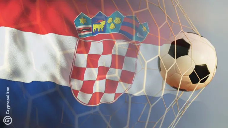Croatia football federation official store app rewards fan royalty with crypto