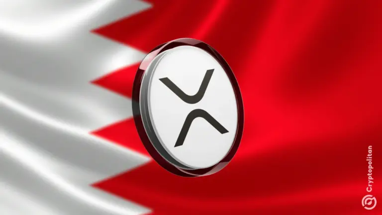 Ripple 바레인 왕국으로 사업을 확장함에 따라 XRP 가격이 2.2% 하락했습니다