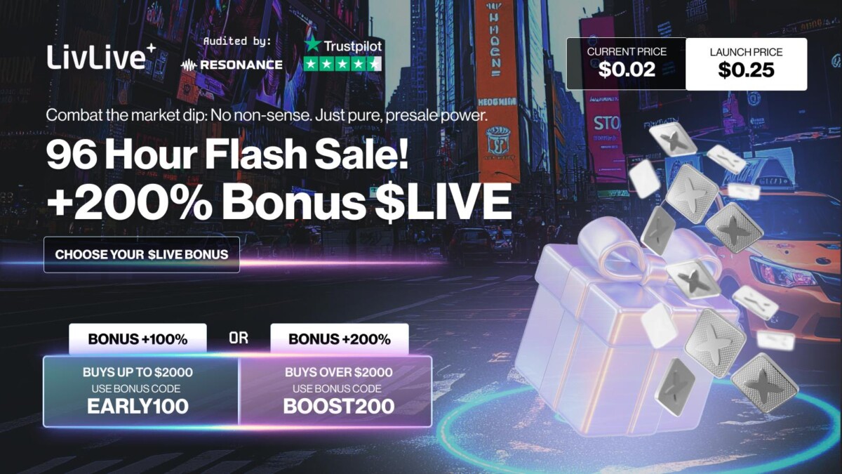 LivLive ($LIVE) Hits $2.1M - Is This the Best Crypto Presale Compared ...