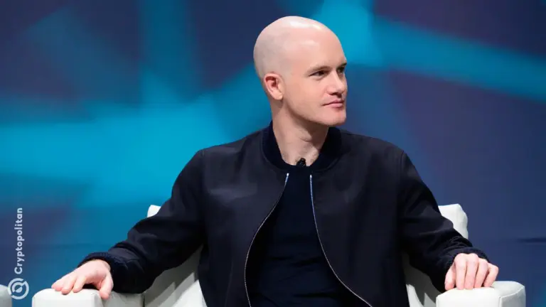 Coinbase-CEO Briantronsagt, tokenisierte Aktien würden den globalen Handel verändern