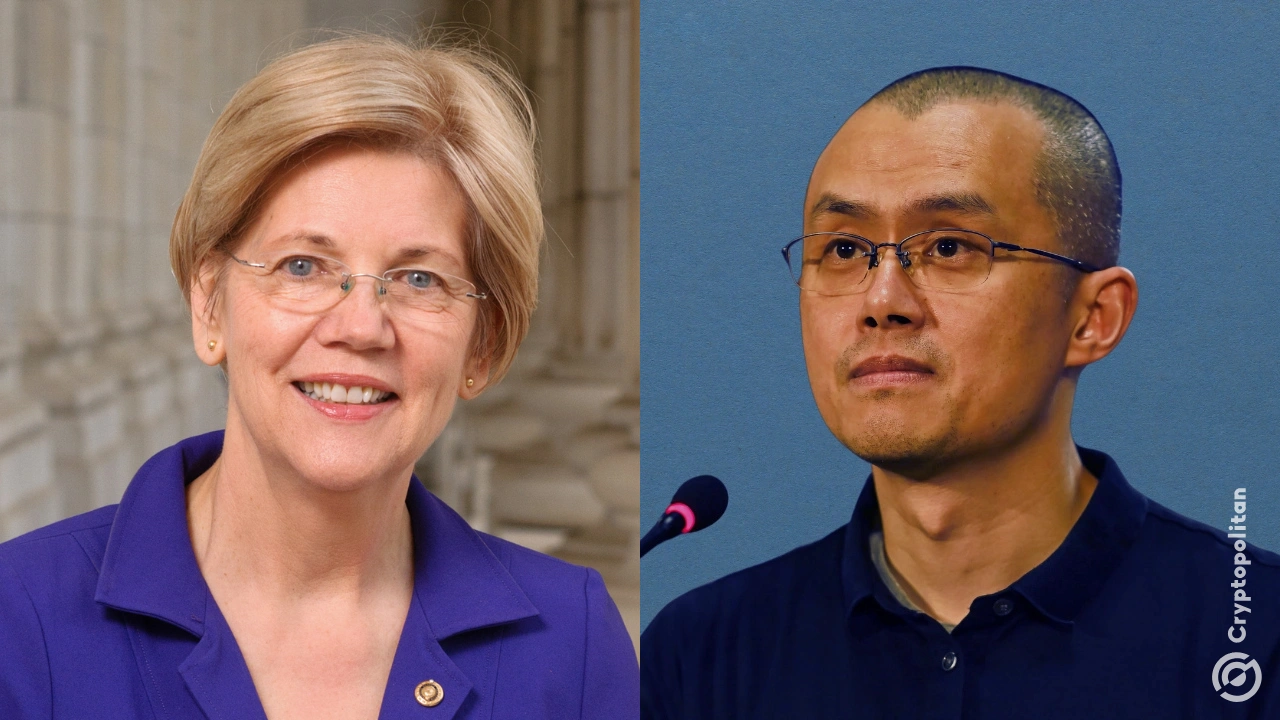 Binance’s CZ fires back at Senator Warren over fraud claims.
