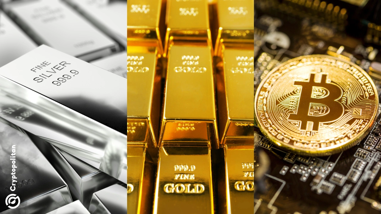 Silver takes the lead against BTC and gold, as traders push price above $50 again