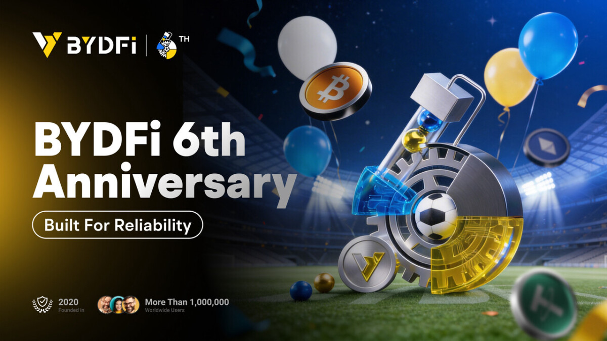 BYDFi Marks 6th Anniversary with Month-Long Celebration, Built for ...