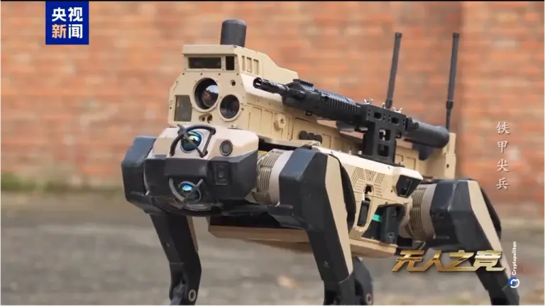 “This is more scary than nuclear,” Binance’s CZ reacts to China’s combat robot wolves