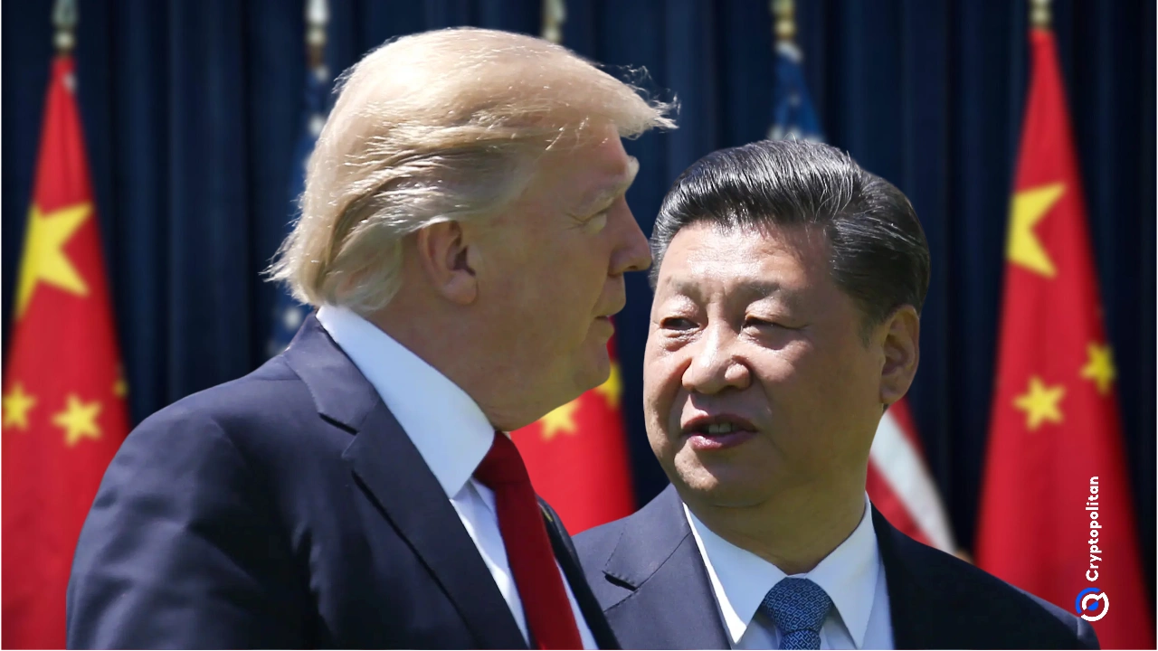 Trump says he will make a "strong trade deal with China”