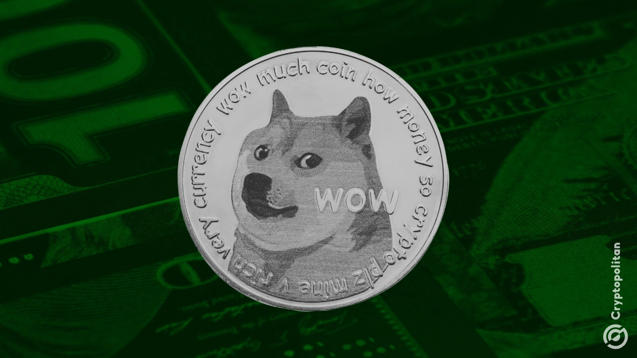 DOGE signals a breakout with climbing open interest.