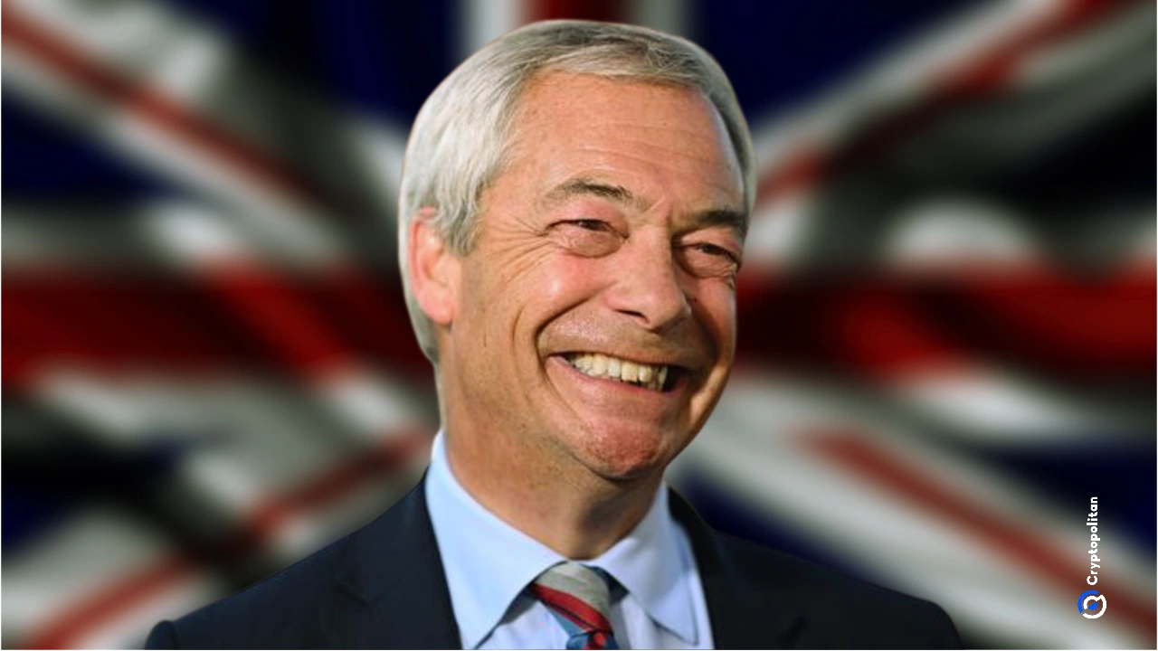 Critics return as Reform UK leader Nigel Farage discloses Β£2 million Bitcoin stake