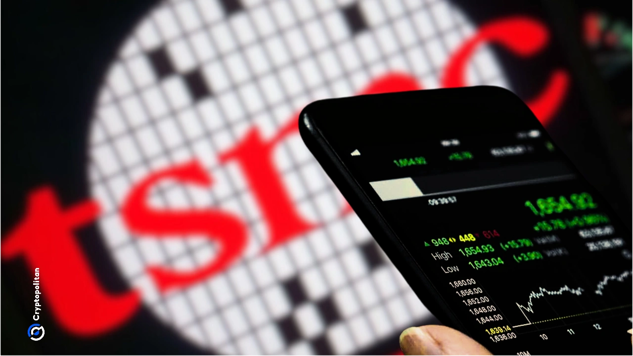 Why is TSMC’s stock at an all-time high for the second day in a row?