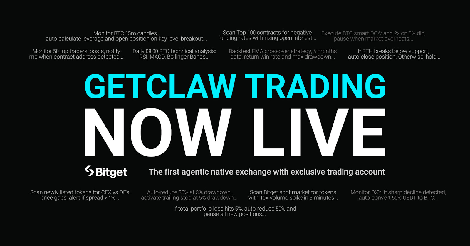 AI agents get trading accounts as Bitget expands autonomous capabilities