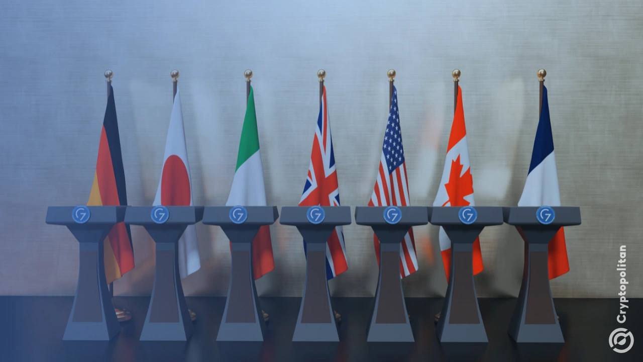 Os líderes financeiros do G7 se reúnem em Paris para discutir a guerra com o Irã, o mercado de títulos e os riscos de inflação.
