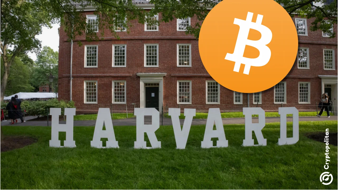 Harvard cuts Bitcoin ETF stake, fully exits Ether ETF