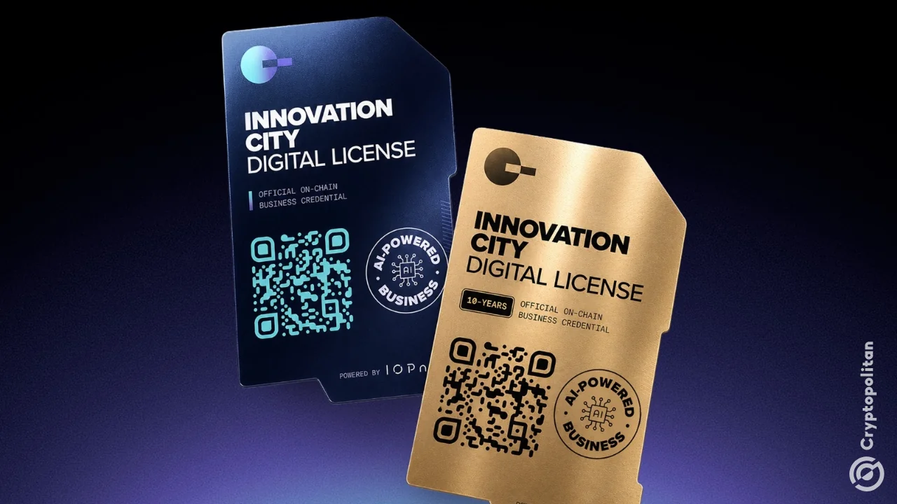 UAE freezone implements first blockchain registration system for an agentic AI economy.
