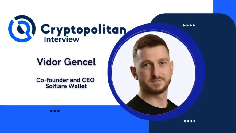At Consensus Miami: Solflare founder tells Cryptopolitan the idea of crypto wallets replacing banks is “delusional”