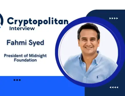 Exclusive: Fahmi Syed says Midnight can fix the problem JP Morgan, Goldman and Citi are creating