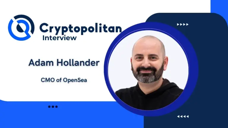 OpenSea首席营销官告诉 Cryptopolitan：“我们正在打造一款能够同时容纳NFT、迷因币、犯罪分子和主流加密货币的应用程序。”