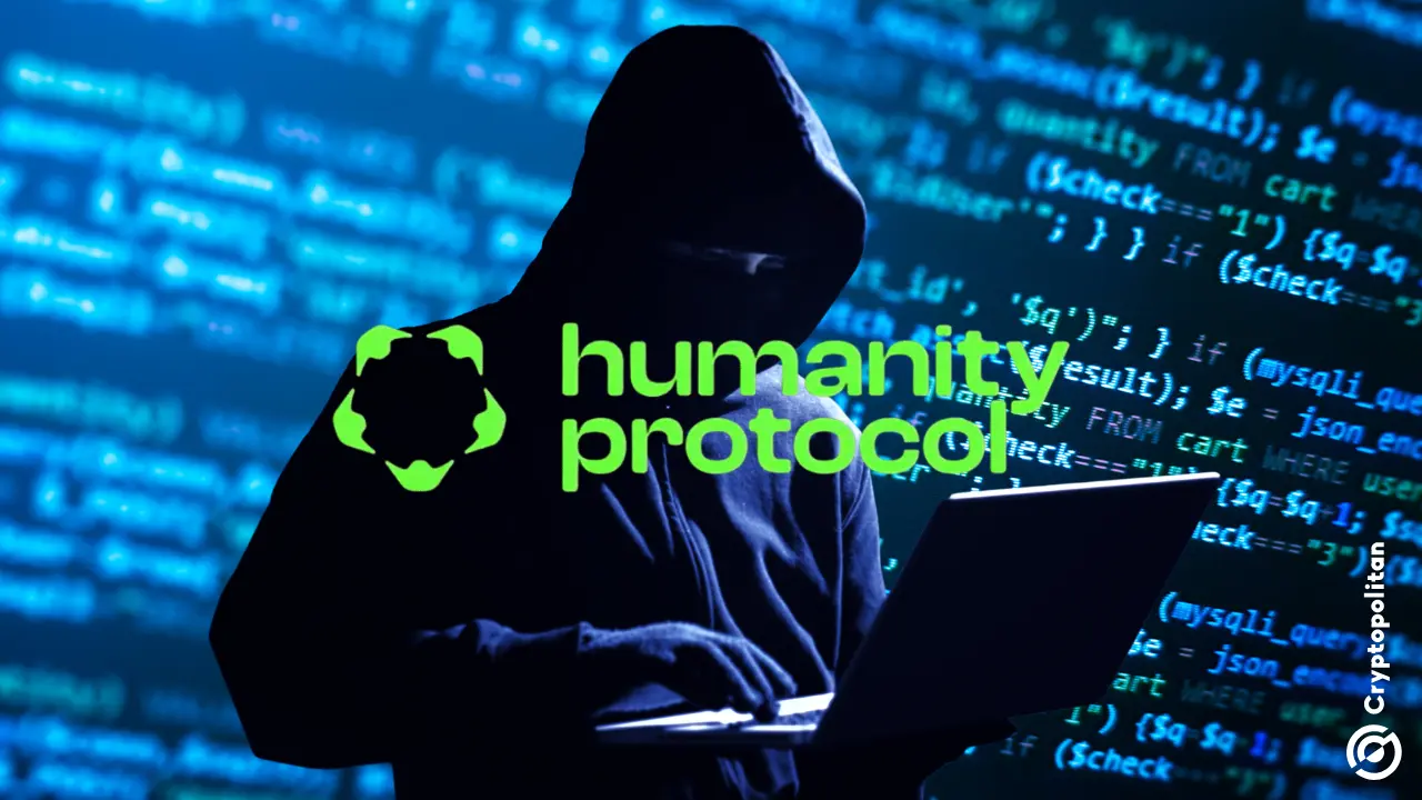 Humanity Protocol subisce un furto di chiave privata, il token H crolla del 90%