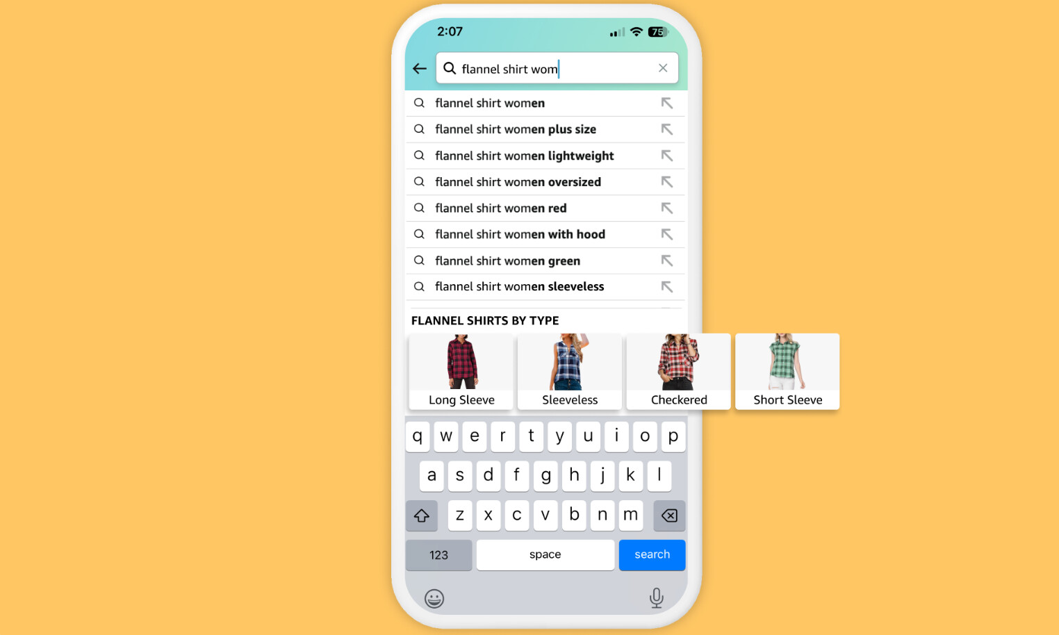 アマゾンは、懐疑的な見方がある中で、AIが生成した画像を検索バーに追加した。.